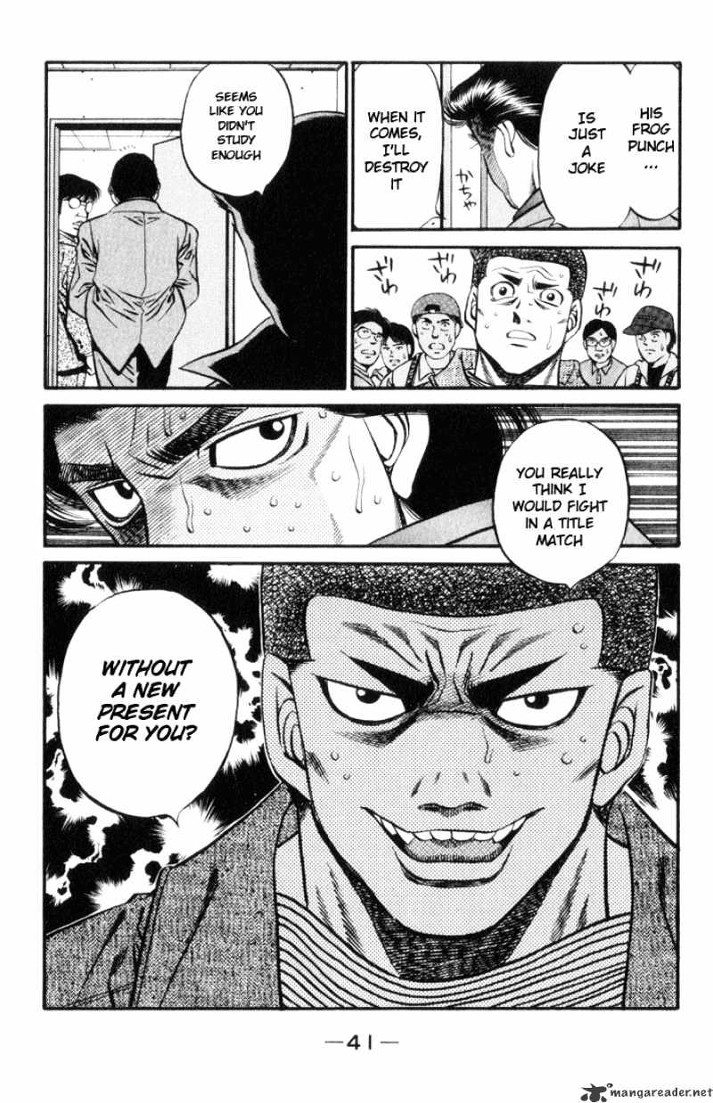 Hajime no Ippo: Fighting Spirit, Chapter 444 image 19